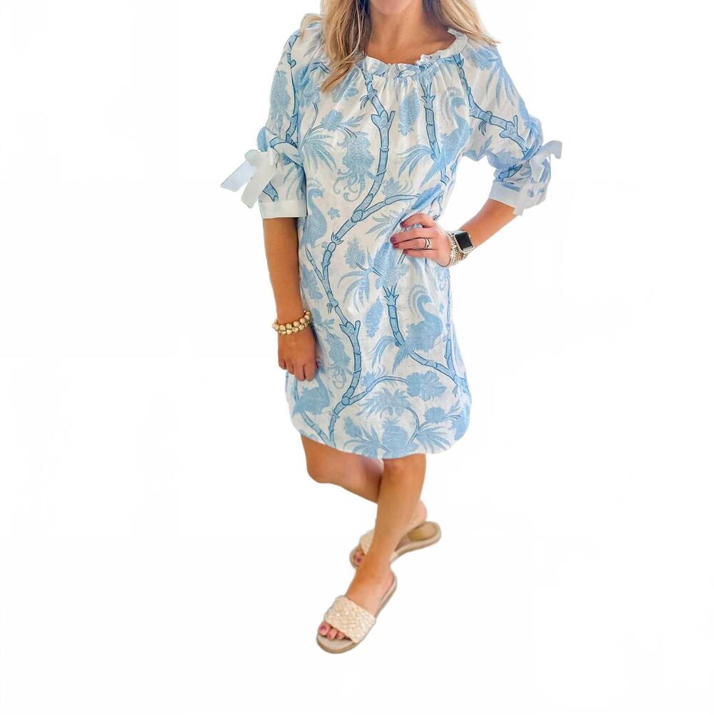NEW PATTY KIM amore dress in baby blue